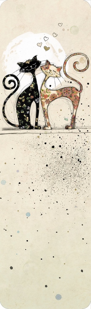 MARQUE PAGES BUG ART CHATS AMOUREUX