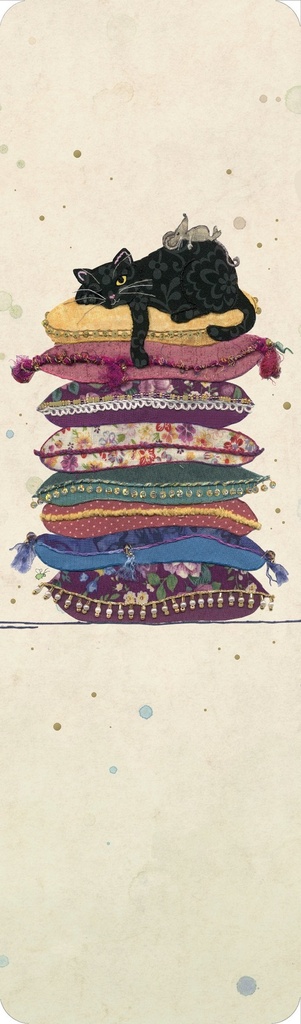 MARQUE PAGES BUG ART CHAT COUSSIN