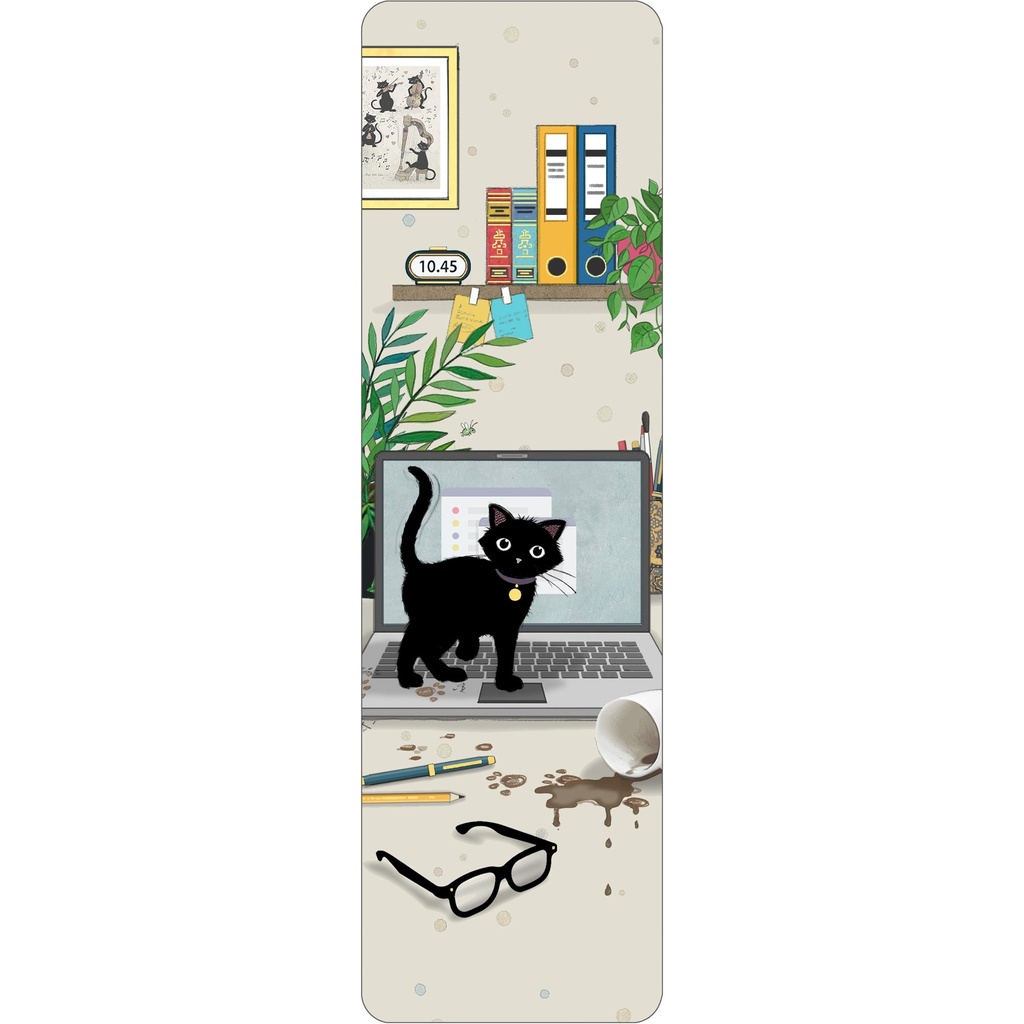 MARQUE PAGES H041 - BUG ART CHATON BUREAU