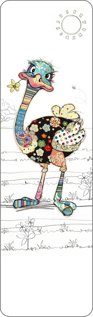 MARQUE PAGES KOOK AUTRUCHE