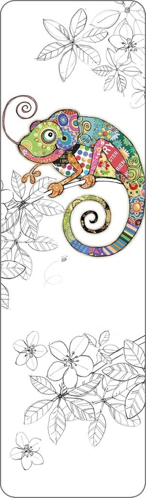MARQUE PAGES KOOK CAMELEON