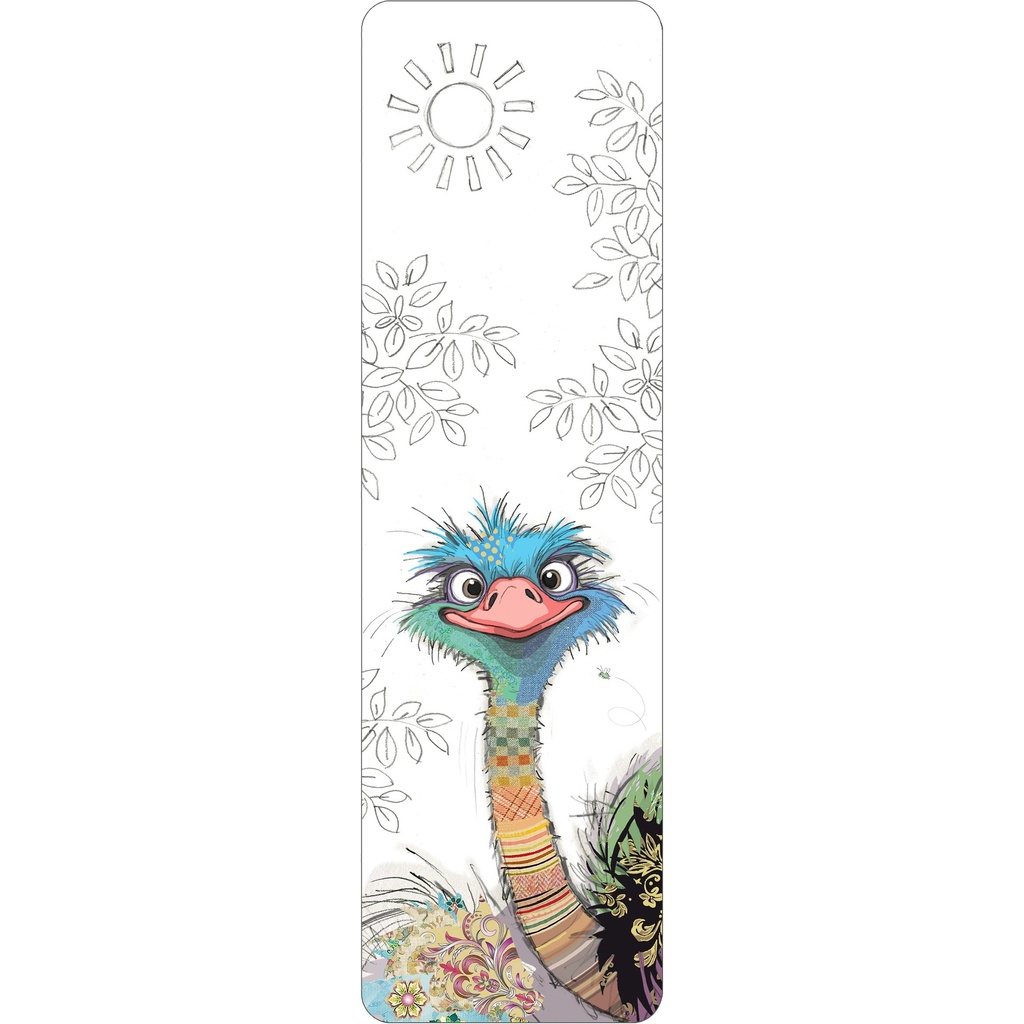 MARQUE PAGES KOOK AUTRUCHE OSCAR