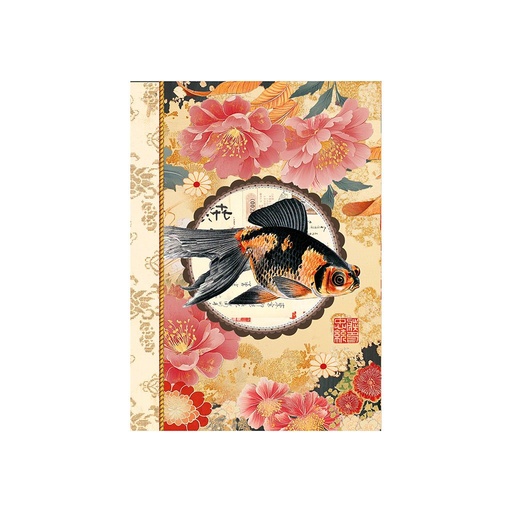 [GTCT006] CARNET DE NOTE 48 PAGES 10,5 X 15 CM - KIMONO