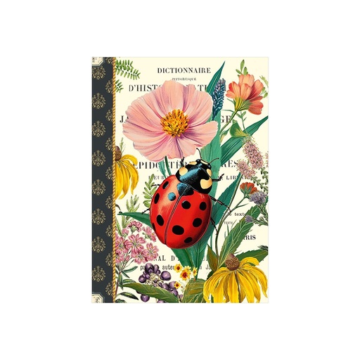 [GTCT015] CARNET DE NOTE 48 PAGES 10,5 X 15 CM - COCCINELLE
