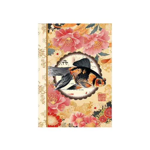 [GTCP007] CARNET MOT DE PASSE 48 PAGES 10 X 15 CM - KIMONO