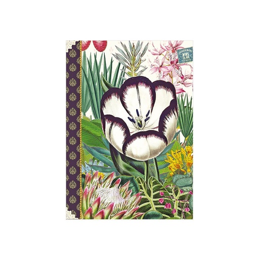 [GTCP009] CARNET MOT DE PASSE 48 PAGES 10 X 15 CM - TULIPE