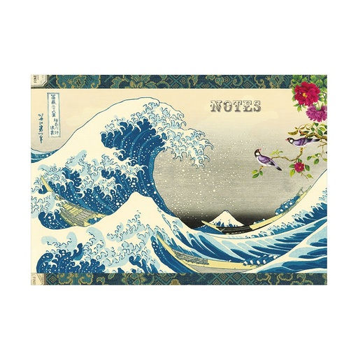 [GTCV012] CAHIER ILLUSTRE 48 PAGES 21 X 15 CM - ESTAMPES