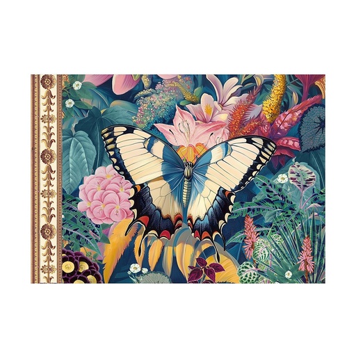 [GTCV024] CAHIER ILLUSTRE 48 PAGES 21 X 15 CM - PAPILLONS