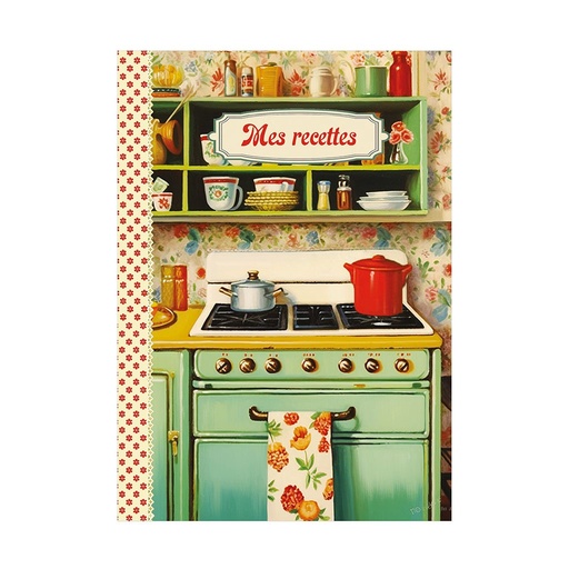 [GTLS005] CAHIER A THEME 48 PAGES 15 X 21 CM - MES RECETTES