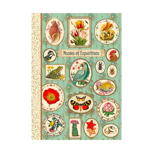 [GTLS018] CAHIER A THEME 48 PAGES 15 X 21 CM - EXPOSITIONS