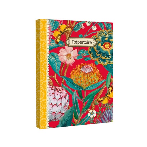 [GTDCR005] REPERTOIRE ADRESSES 96 PAGES 14,8 X 10,5 CM - PATTERN PAPILLON
