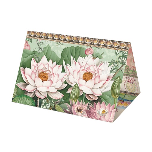 [CCGTZ002] CARTE CHEVALET 3 VOLETS 10,5 X 7 + ENVELOPPE 