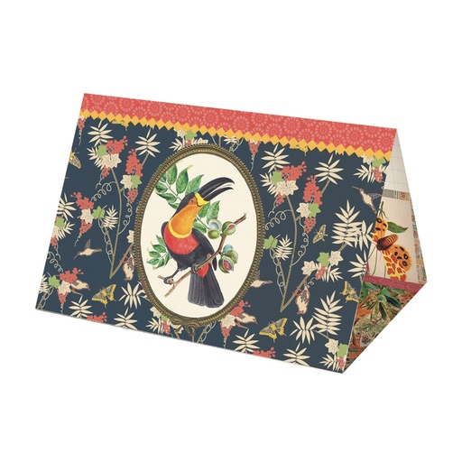 [CCGTZ012] CARTE CHEVALET 3 VOLETS 10,5 X 7 + ENVELOPPE 