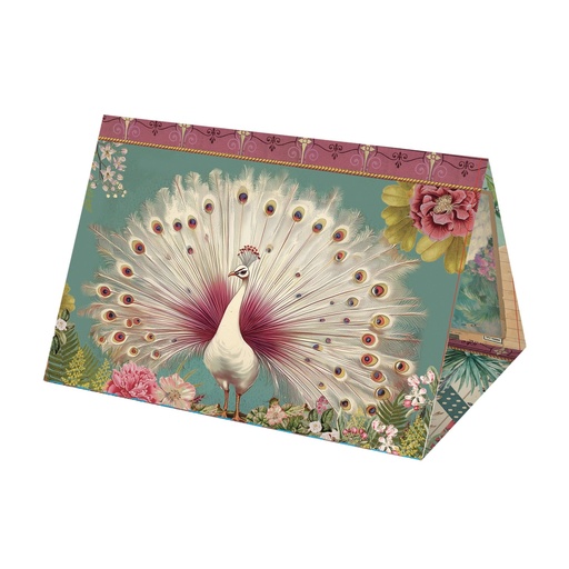 [CCGTZ015] CARTE CHEVALET 3 VOLETS 10,5 X 7 + ENVELOPPE 