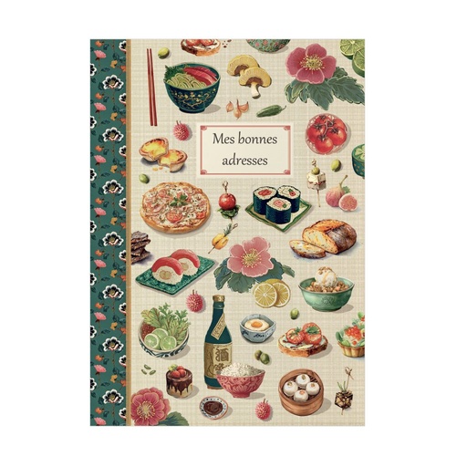 [GTLS031] CAHIER A THEME 48 PAGES 15 X 21 CM - BONNES ADRESSES