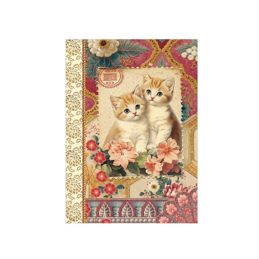 [GTCT029] CARNET DE NOTE 48 PAGES 10,5 X 15 CM - CHAT